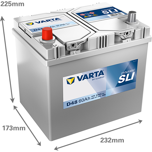 Varta Dynamic SLI D48 12V 60AH 560411054