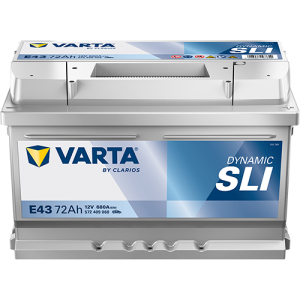 Varta Dynamic SLI E43 12V 72AH 572409068