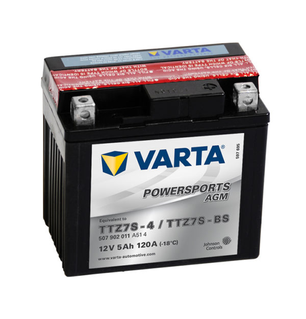 Varta - Agm TTZ7S-BS (TTZ7S-4) 507902011