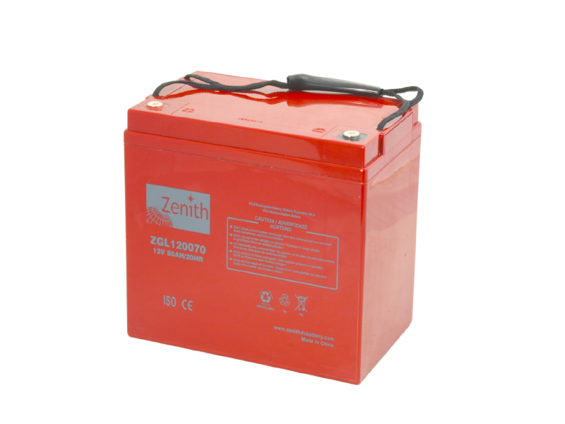 Batterie sigillate AGM ZGL120070 12V 80Ah Zenith