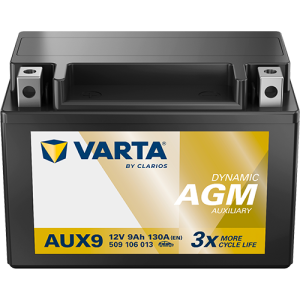 Varta Auxiliary 12V 9Ah Aux9 509106013