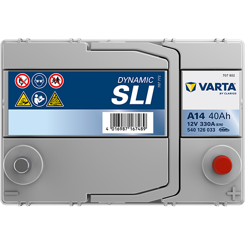 Varta Dynamic SLI A14 12V 40Ah 540126033 - immagine 3