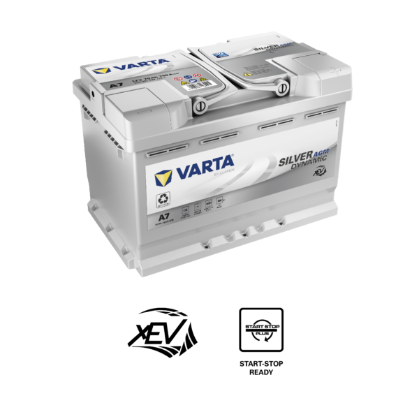 Varta Silver Dynamic Agm Start And Stop A7 (ex E39) 12V 70AH 570901076