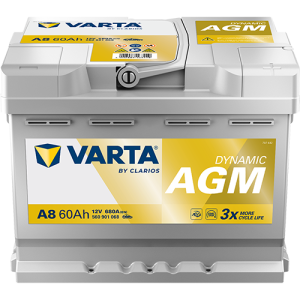 Varta Dynamic Agm Start And Stop A8 (ex D52) 12V 60AH 560901068