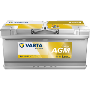 Varta Dynamic Agm Start And Stop A4 (ex H15)12V 105AH 605901095