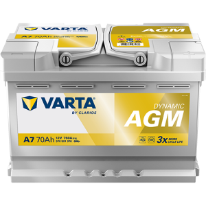 Varta Dynamic Agm Start And Stop A7 (ex E39) 12V 70AH 570901076
