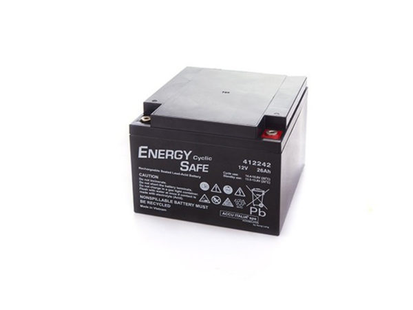 Batterie sigillate AGM Energy Safe 12V 26ah Cyclic