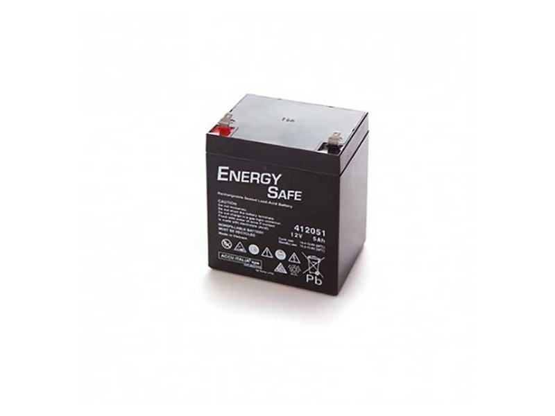 Batterie sigillate AGM Energy Safe 12V 5ah uso tampone