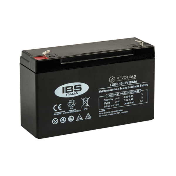 Batterie sigillate AGM Revolead LGB6-10 6V 10Ah