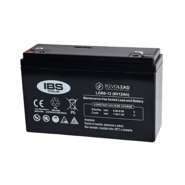 Batterie sigillate AGM Revolead LGB6-12 6V 12Ah