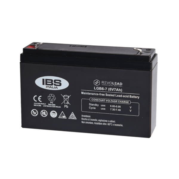 Batterie sigillate AGM Revolead LGB6-7 6V 7Ah