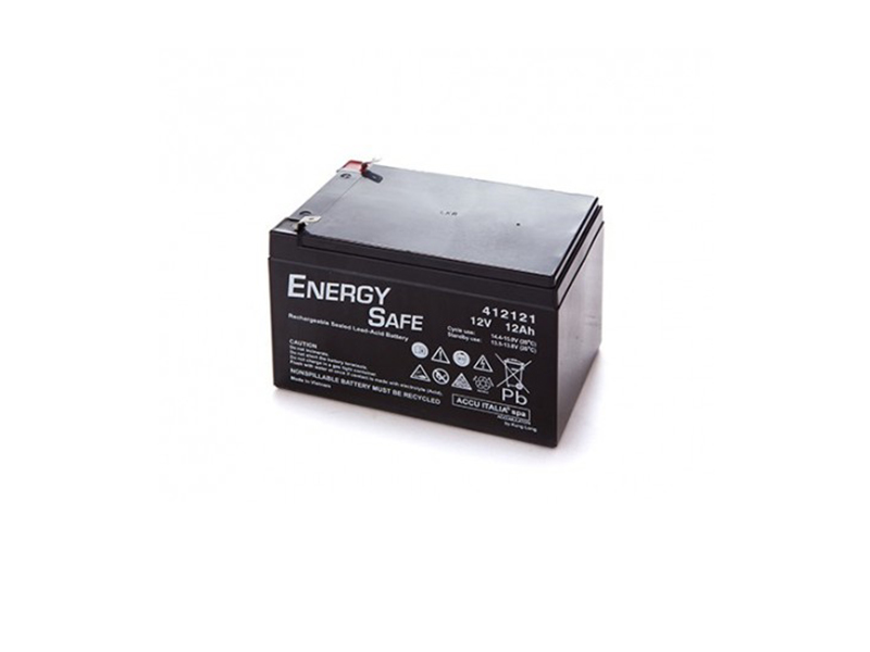 Batterie sigillate AGM Energy Safe 12V 12ah uso tampone
