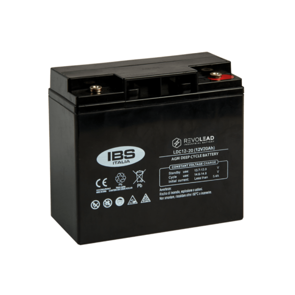 batterie sigillate AGM DEEP-CYCLE LDC12-20 12V 20AH