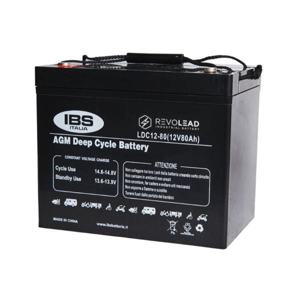 batterie sigillate AGM DEEP-CYCLE LDC12-80 12V 85AH