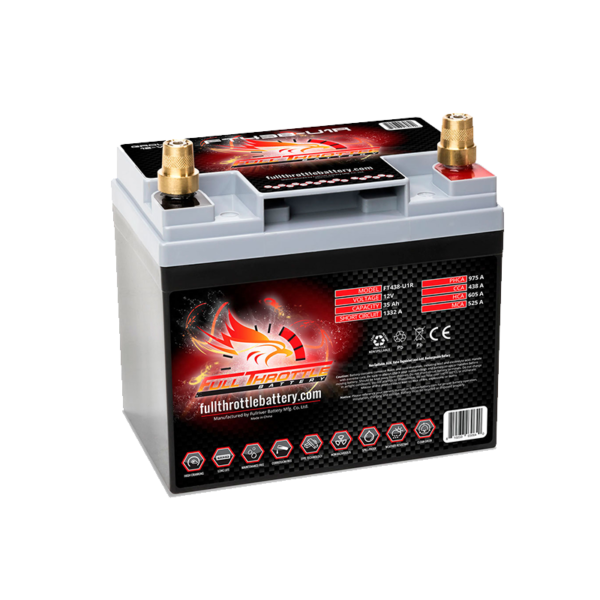 Batterie AGM ad alto spunto Full River FT438-U1R 12V 35AH