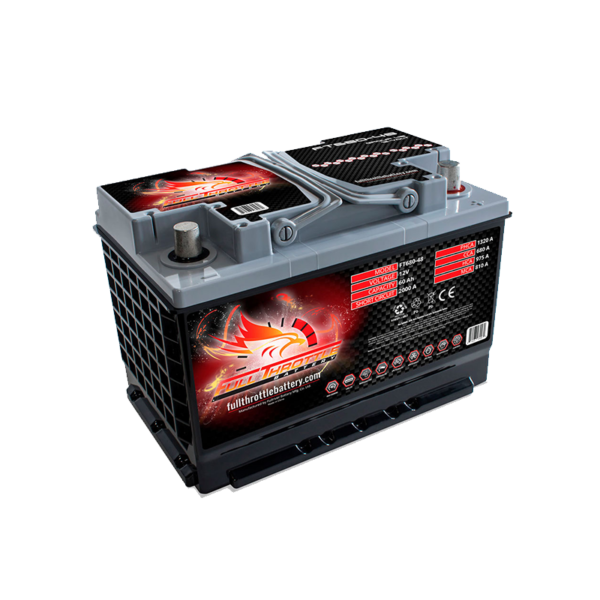 Batterie AGM ad alto spunto Full RiverFT680-48 12V 60AH