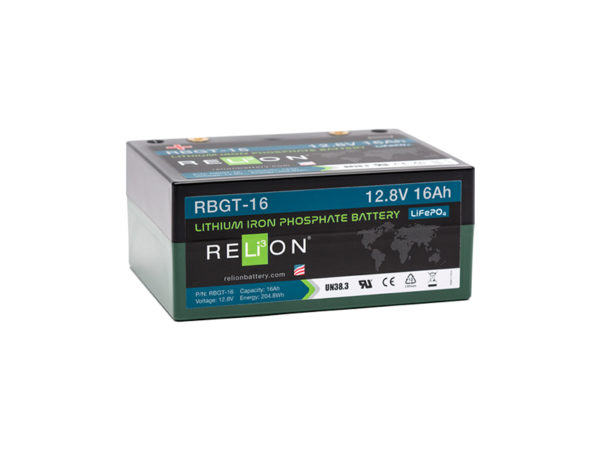 Batteria al Litio LiFePO4 Da 12V 16Ah