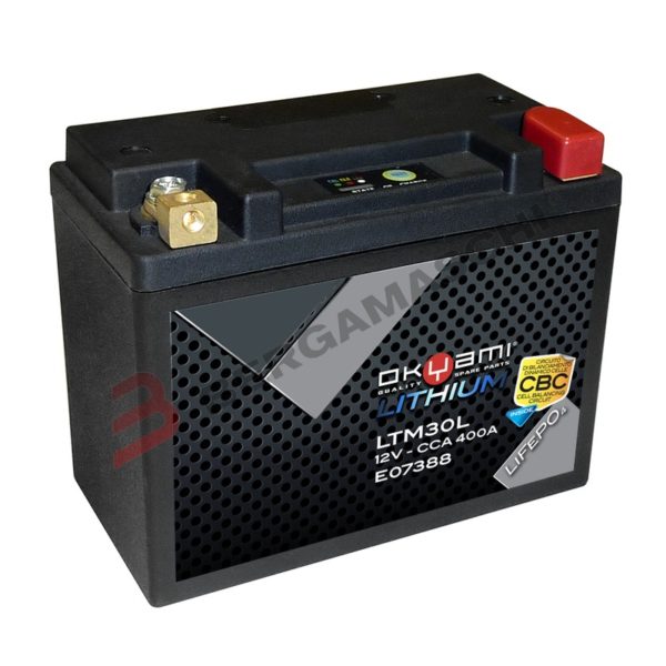 Batterie moto Litio OKYAMI LTM30L