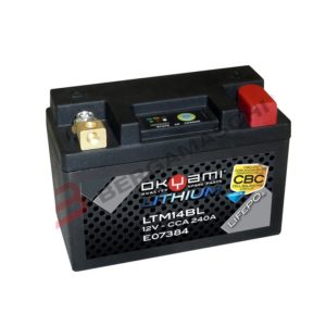 Batterie moto Litio OKYAMI LTM14BL