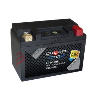 Batterie moto Litio OKYAMI LTM9 » New Battery Service