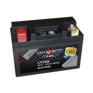 Batterie moto Litio OKYAMI LTM9