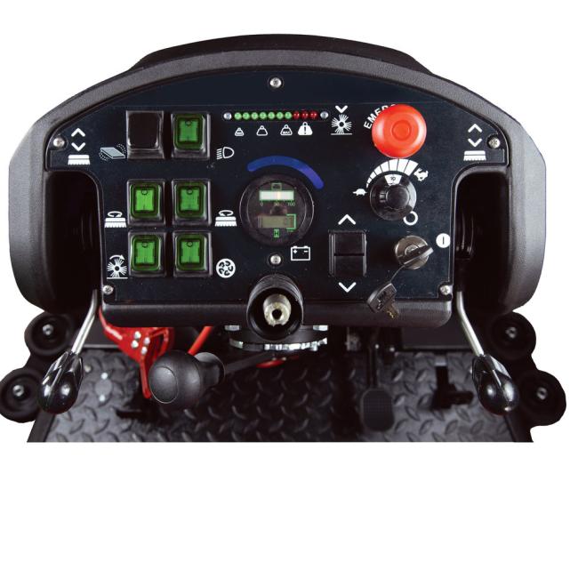 PULITRON 1200X SPAZZATRICE UOMO A BORDO