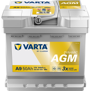 Varta Dynamic Agm Start And Stop A9 12V 50AH 550901054