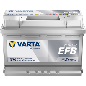 Varta Dynamic EFB Start And Stop N70 12V 70AH 570500076
